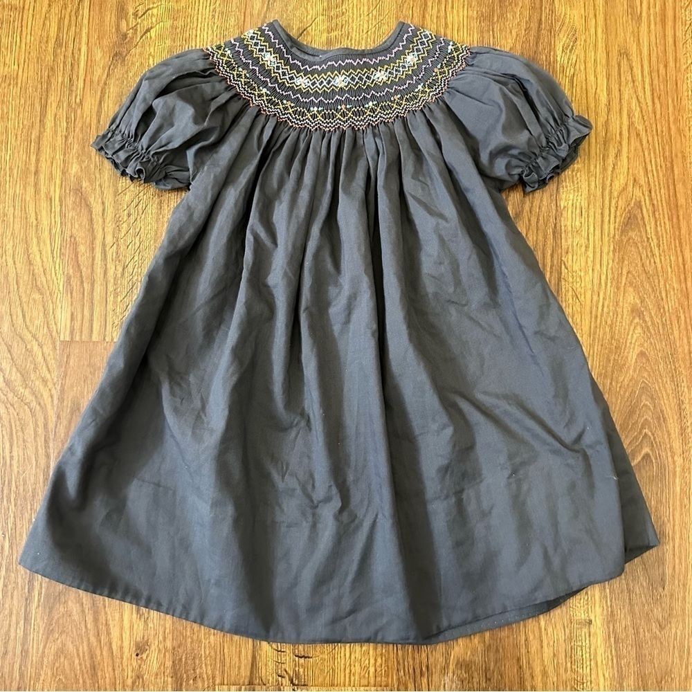 Rosalina Collections babydoll smocked dress